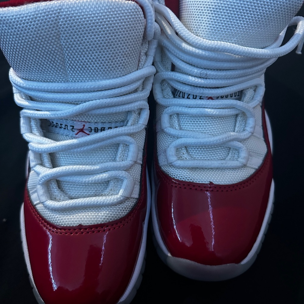 Kids Red and White Sneakers